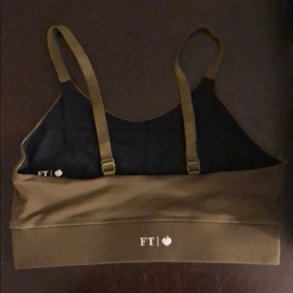 For The Peach Olive Sports Bra - Picture 2 of 2